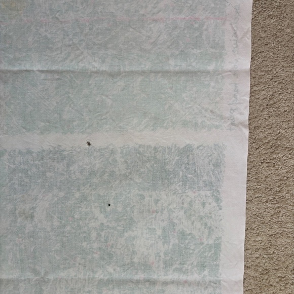 Vintage handprinted Lee Joffa fabric piece - Picture 10 of 16